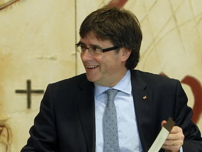 El president de la Generalitat, Carles Puigdemont.