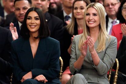 Kim Kardashian e Ivanka Trump.