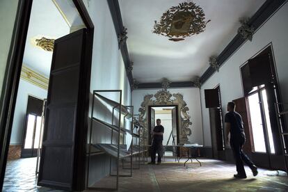 VALENCIA 11-6-2016 En la foto, el interior del museo esta siendo restaurado para su pronta inauguración.