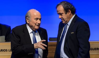 Blatter e Platini, em 2011.