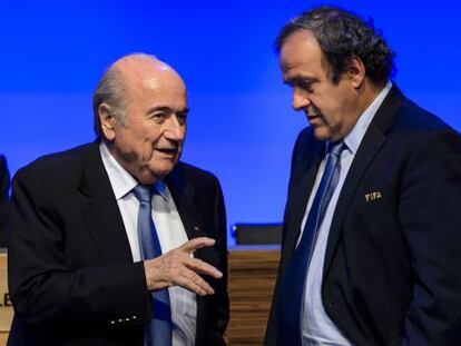 Blatter e Platini, em 2011.
