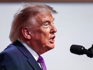 El presidente de EE UU, Donald Trump.