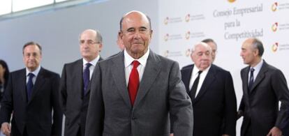 Botín, en una reunión del Consejo Empresarial de Competitividad