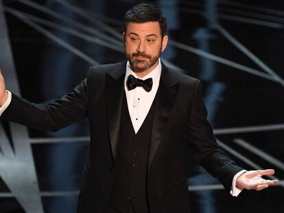 Jimmy Kimmel, durante la gala de la 89&ordf; edici&oacute;n de los Oscar, el pasado 26 de febrero. 