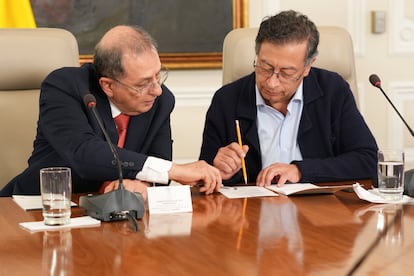 Gustavo Petro y Jorge Rojas