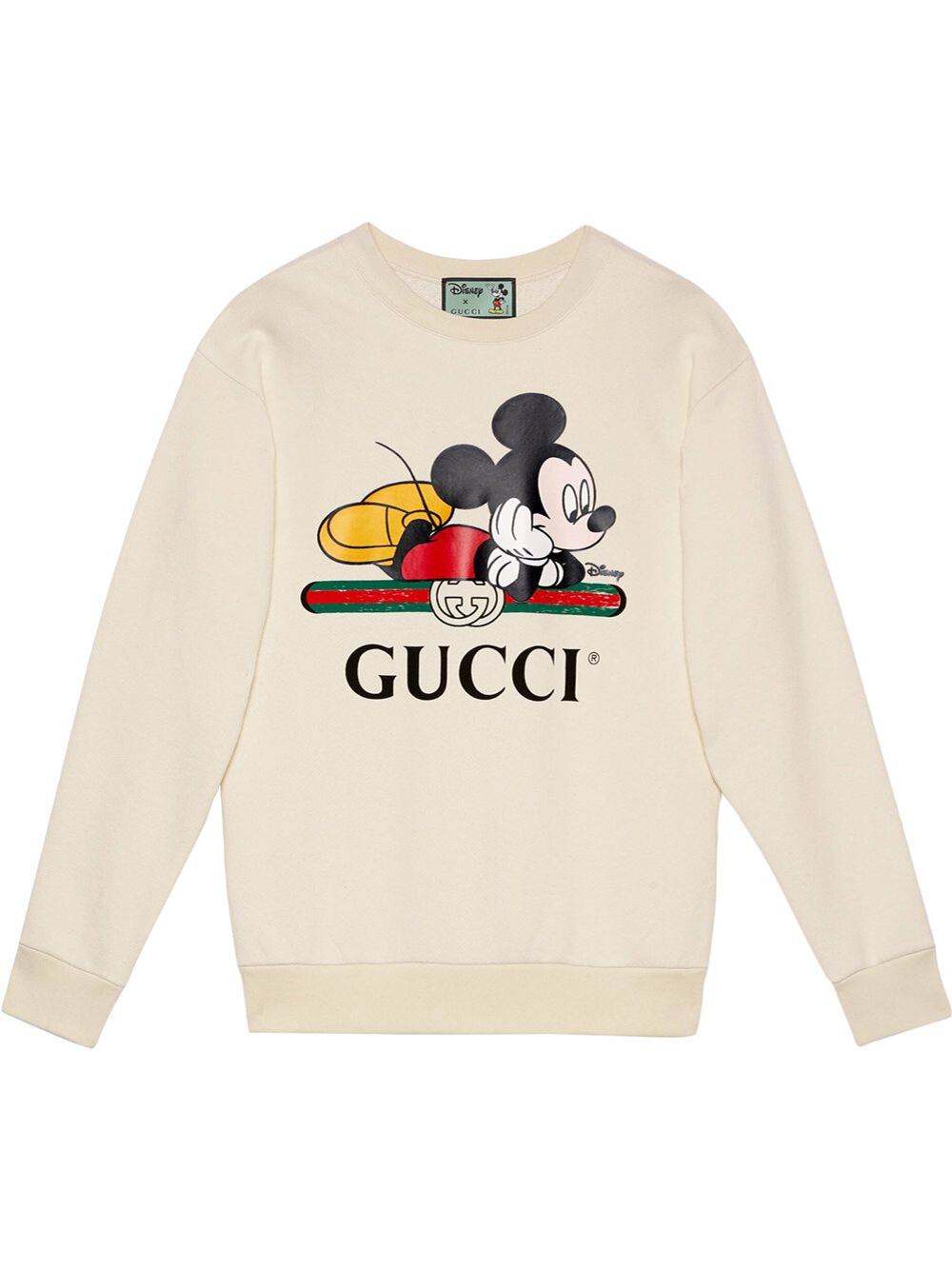 Sudadera de Gucci con estampado de Mickey Mouse.