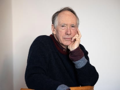 El escritor inglés Ian McEwan, en Estocolmo en febrero pasado.