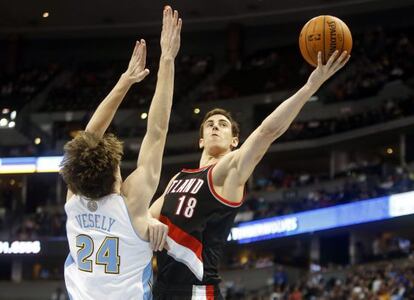 Claver, en un partido ante Denver