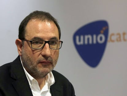 Ramon Espadaler, a la reuni&oacute; del comit&egrave; d&#039;UDC.
 