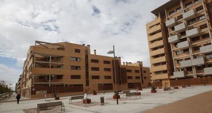 Ciudad Valdeluz, en Yebes (Guadalajara). Es de los municipios de 2.000 habitantes el que cuenta con más vivienda vacía en España.