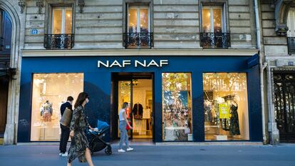 Tienda de Naf Naf en París, en una imagen de 2020.