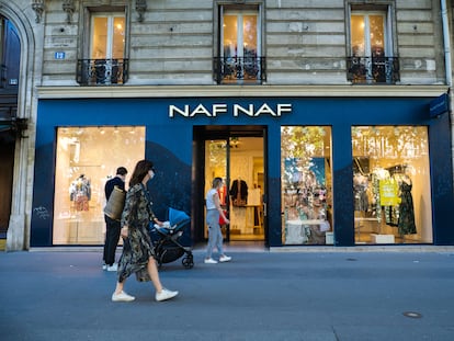 Tienda de Naf Naf en París, en una imagen de 2020.