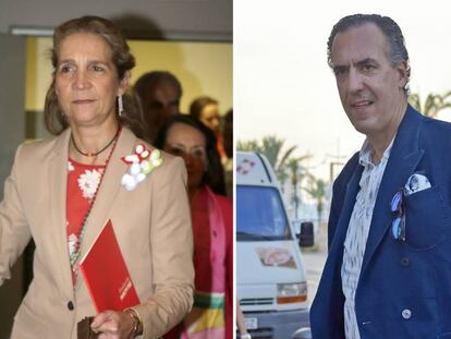 Elena de Borb&oacute;n y Jaime de Marichalar en im&aacute;genes de 2017.