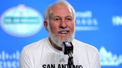 Gregg Popovich, técnico dos Spurs.