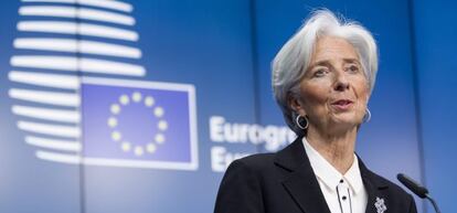 La directora del Fondo Monetario Internacional, Christine Lagarde. 