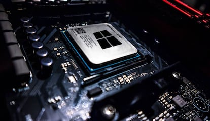 CPU de un ordenador.