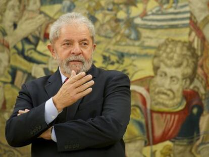 Lula, nesta quinta-feira, em Madri.