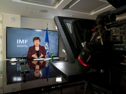 Kristalina Georgieva, directora gerente del FMI, en una imagen de archivo.