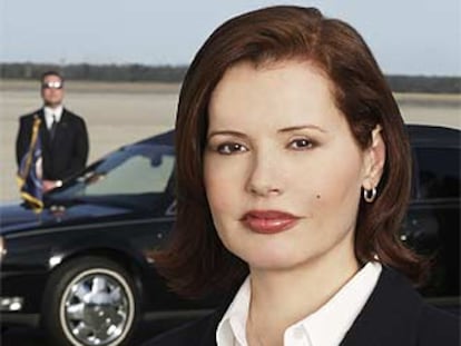La actriz Geena Davis, en una imagen de <i>Sra. presidenta. </i>