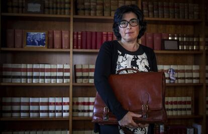 Celia González, secretaria municipal que denunció acoso y corrupción en el Ayuntamiento de Palas de Rei.