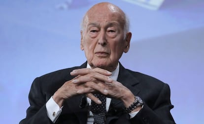 Valery Giscard d’Estaing, el pasado junio en París.