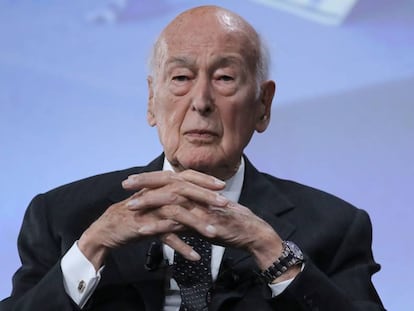 Valery Giscard d’Estaing, el pasado junio en París.