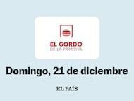 El Gordo de la Primitiva domingo 21 diciembre 2025