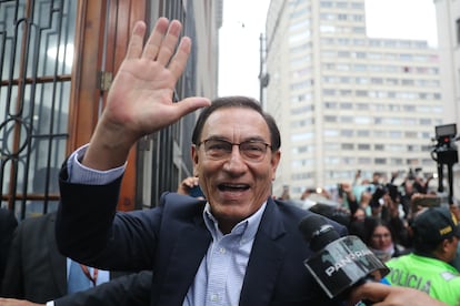 Martín Vizcarra en Lima el 26 de junio del 2025.