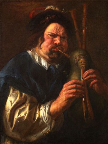 'El gaitero' (1640-1645) de Jacob Jordaens.