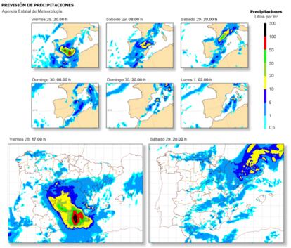 Fuente: Agencia Estatal de Meteorología.