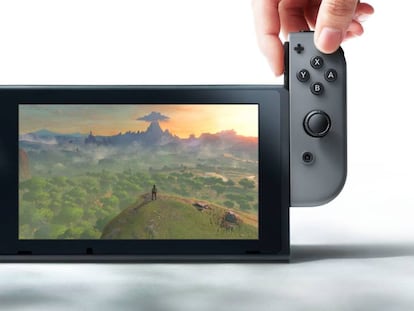 La nueva consola de Nintendo, Nintendo Switch. 