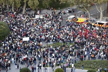 Vista de la plaza de Neptuno.