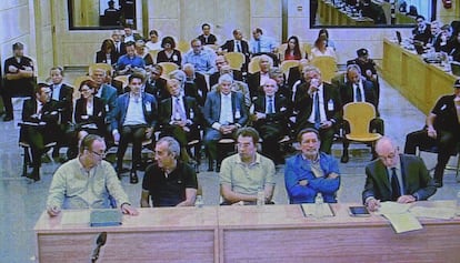 Imagen del juicio del caso Bankia