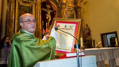 José Manuel Ramos, durante un homenaje en octubre de 2018.