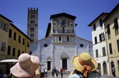 Basílica de San Frediano, en Lucca (Italia).