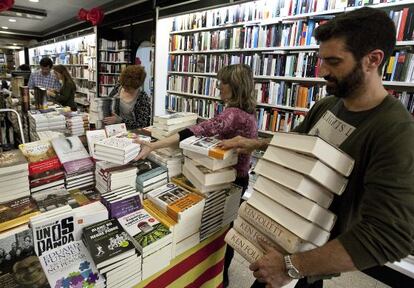 La tirada de los libros en catalán se ha reducido un 20%.