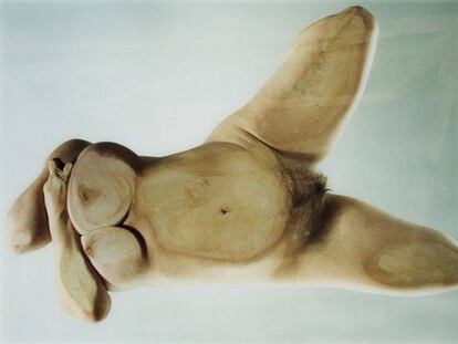 'Closed contact #10' (1995). Por Jenny Saville.