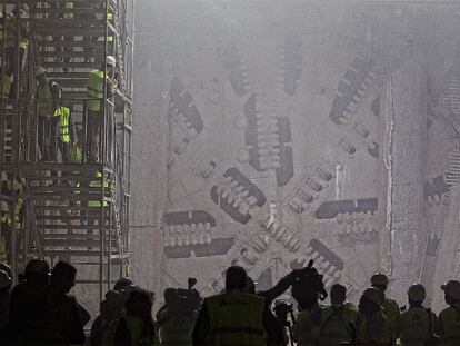 La tuneladora Barcino