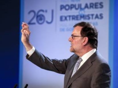 Mariano Rajoy, presidente del Gobierno en funciones.