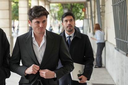 Vito Quiles a su llegada a los juzgados de Sevilla en febrero de este año.