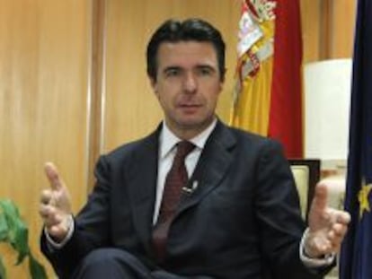 El ministro de Industria, Jos&eacute; Manuel Soria, durante la entrevista con Efe 