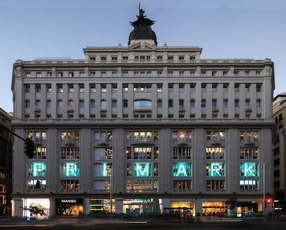 Fachada de la tienda de Primark en Gran Vía.