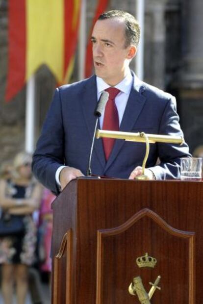 Francisco Martínez, en su comparecencia.