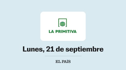 Sorteo de La Primitiva lunes 21 septiembre 2026