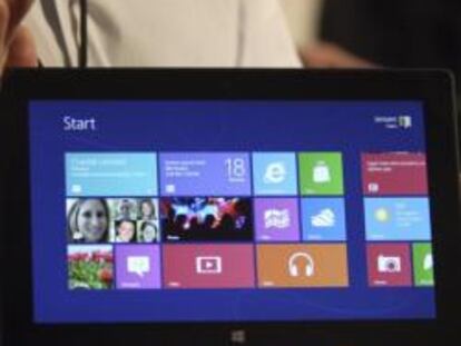 Microsoft busca con su tableta una parcela de poder en la era pos-PC