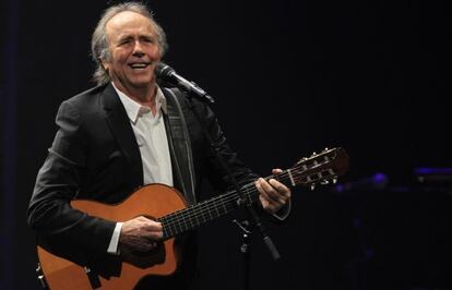 Serrat, la pasada semana en el DF.