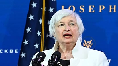 Janet Yellen, secretaria del Tesoro de EE UU.