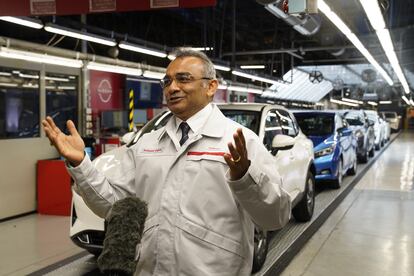 El jefe de operaciones saliente de Nissan, Ashwani Guptam.