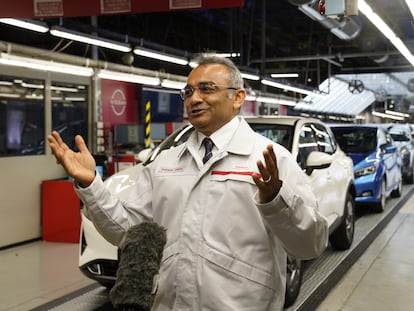 El jefe de operaciones saliente de Nissan, Ashwani Guptam.