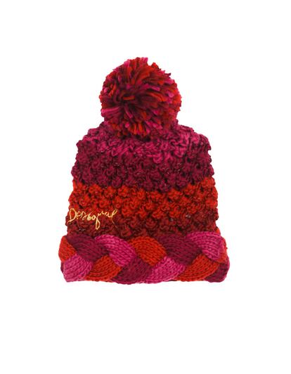 Gorro multicolor de Desigual (29 euros).